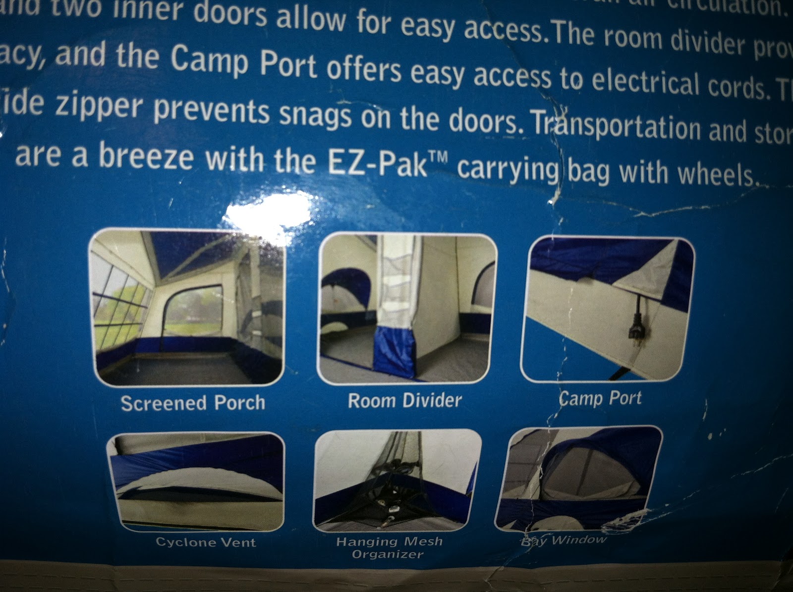 4 Northwest Territory Tent (1 15*15 with porch, 2 12*12, 1 SHOWER AND